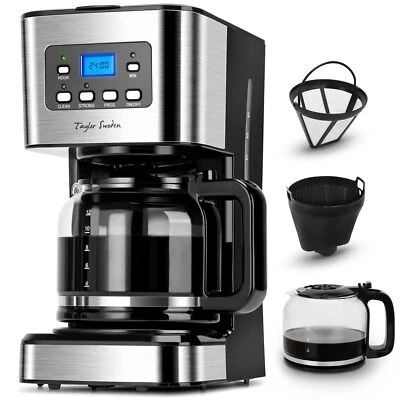 Darcy - 950W Kaffeemaschine mit Timer1.5L Filterkaffeemaschine 12 Tassen Absc... - Bild 1 von 4