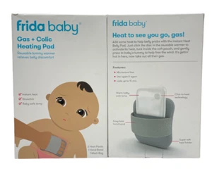 Frida Baby Gas + Colic Heating Pad Reusable Tummy Warmer (2 Heat Packs)Exp:03/25 - Picture 1 of 6