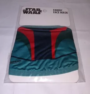 Star Wars Boba Fett Kids Fabric Faceguard Mask - Picture 1 of 3