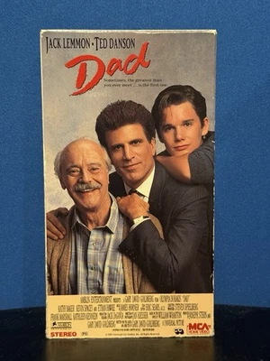 Dad (VHS) 1989 Jack Lemmon, Ted Danson, Olympia Dukakis **Buy 2 Get 2 Free** - Image 1 of 3
