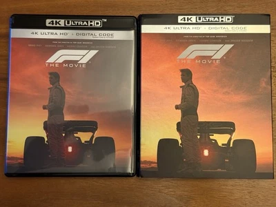F1: The Movie 4K. UHD disc & slipcover (small dent). No digital code. Brad Pitt. - Image 1 of 4