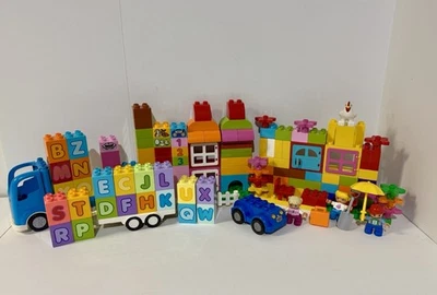 Huge Lego Duplo Mixed Lot Parts & Pieces Creative Building All In One Box Of Fun - Image 1 of 4