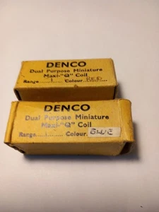 DENCO MAXI Q AERIAL AND OSCILATOR COILS FOR LONG WAVE AM BROADCAST BAND. - Zdjęcie 1 z 4