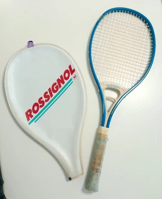 ROSSIGNOL MATS WILANDER - Racchetta da tennis in alluminio -  anni 80/90 - Imagen 1 de 4