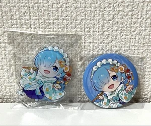 Re:ZERO Rem Spirit Festival Goods Set Acryl Schlüsselanhänger & Abzeichen - Bild 1 von 1