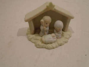 1992 Enesco Noble Moments Sugar Town Krippe 529508 Keramik 3"x2" - Bild 1 von 3