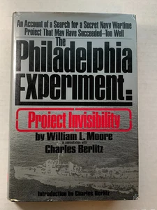 William L Moore / Philadelphia Experiment Project Invisibility Signed 1st 1979 - Picture 1 of 8
