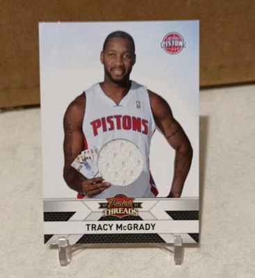Tracy Mcgrady 2010-11 Panini Threads game-worn Swatch #/399 - Image 1 of 4