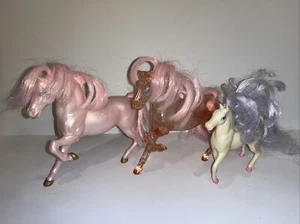 She-Ra Princess of Power Lot Crystal Swift Wind Pink Horse Lot Of 3 - Picture 1 of 7