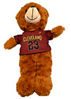 Plush Lebron James Cleveland Cavaliers Brown Bear 12 Inch Forever Collectibles