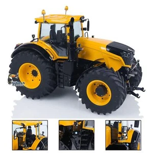90% Metal  LESU 4x4 Body 1/14 RC Hydraulic Tractor Agricultural Vehicle Smoking - Picture 1 of 12