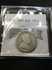 1905  Coin Mart Graded Canadian, 25 Cent, **VG-8**