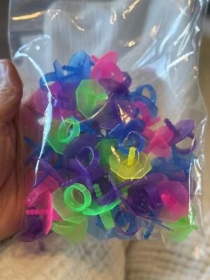 Пластиковые кольца-кольца (50 карат) для домашних колец-кольцов - Изображение 1 из 4