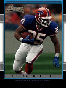 2001 Bowman Travis Henry Rookie #161   Buffalo Bills