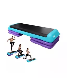 Yes4All Adjustable Workout Aerobic Exercise Step Platform Health Club Size wi... - Picture 1 of 3