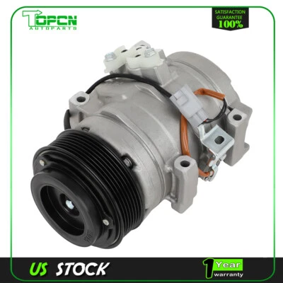 Compressor CA A/C para 2003-2009 Toyota 4Runner para 2007-2014 Tundra 4.0L - Imagem 1 de 4