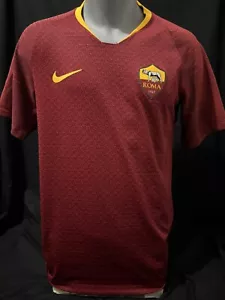 AS Roma Home Shirt 2018/19 VaporKnit Small Official Rare - Picture 1 of 8