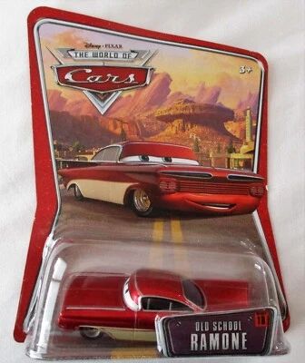 DISNEY PIXAR THE WORLD OF CARS "OLD SCHOOL RAMONE" #18. MATTEL L6554. NIP. - Image 1 of 3