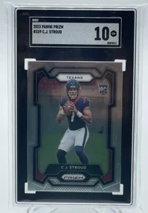 2023 Panini Prizm Football CJ Stroud Rookie RC #339 Texans SGC 10 🔥 Investment - Picture 1 of 3