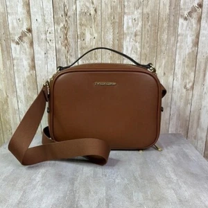 Twelve little brown leather crossbody bag - Picture 1 of 7
