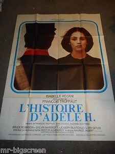 DIE GESCHICHTE VON ADELE H. - ORIGINAL RIESIGES FRANZÖSISCHES POSTER - ADJANI/TRUFFAUT - 1975 - Bild 1 von 1