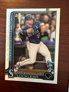 2025 Topps Series 1- Tyler Locklear RC #192 Seattle Mariners - Picture 1 of 1