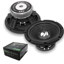 1 Pair of Deaf Bonce Machete Series LW-80A4 Mid-Bass 8" 200W 4-Ohm Speaker