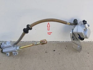 FRENO DE PIE HIDRÁULICO TRASERO PARA BICICLETA DE POZO DE EJE DE 12 MM DE DIÁMETRO - Imagen 1 de 3