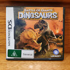 Battle Of Giants: Dinosaurs For Nintendo Ds - Genuine - Free Postage