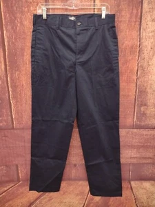 Lands End Boys Navy Blue Pants 18x30 - Picture 1 of 7