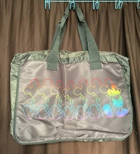 Borsa tote Disney Topolino arcobaleno verde oliva - Foto 1 di 10