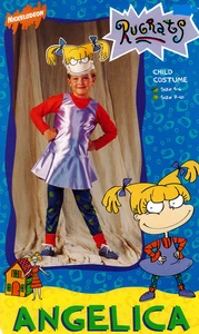 ORIGINAL DISGUISE LICENSED RUGRATS ANGELICA CHILD COSTUME SIZE 4-6 - Picture 1 of 1