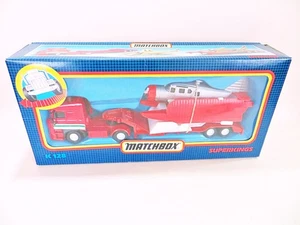 MATCHBOX SUPERKINGS K128 'DAF 3300 AIRCRAFT / PLANE TRANSPORTER'. MIB/BOXED - Picture 1 of 10