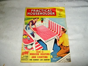 A Vintage Retro Oct/Nov 1959 Pre Decimal Practical Householder Designer Magazine - Bild 1 von 6