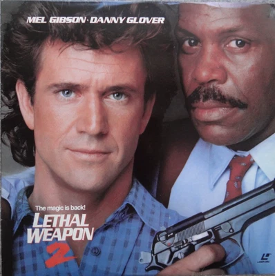 Lethal Weapon 2 US Vintage Laser Disc LD Film Video CD Laserdisk Englisch 80s - Bild 1 von 3