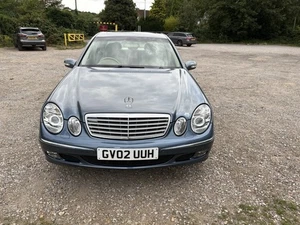 Mercedes E240 Auto Metallic Blue Cream Leather Interior 2.6L - Picture 1 of 10