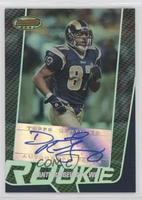 2005 Bowman's Best Rookie /999 Dante Ridgeway #140 Rookie Auto RC - Image 1 of 2