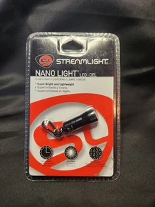 Streamlight Black Nano Light Flashlight - Picture 1 of 4