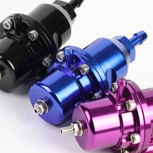 1:1 Ratio Adjustable Fuel Pressure Regulator Purple for Honda Acura B16 B18 F20 - Picture 1 of 5
