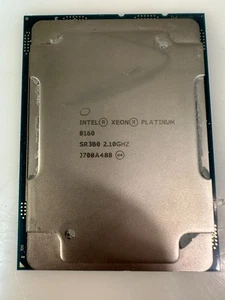 Intel Xeon Platinum 8160 LGA3647 24C/48T 2.1 GHz 33 MB 150W CPU Processors - Bild 1 von 2