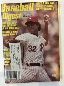 Settembre 1980 BASEBALL DIGEST Steve Carlton SPEDIZIONE GRATUITA E VELOCE - Foto 1 di 2