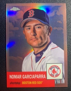 2022 Nomar Garciaparra TOPPS CHROME PLATINUM ANNIVERSARY ROSE GOLD /75 Red Sox - Picture 1 of 2