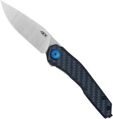 Zero Tolerance 0545BLUCF Knife CPM MagnaCut Blade Blue Carbon Fiber / Titanium - Image 1 of 2
