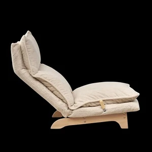Lazy Sofa Balcony Leisure Chair Bedroom Foldable Reclining Single Sofa - Picture 1 of 12