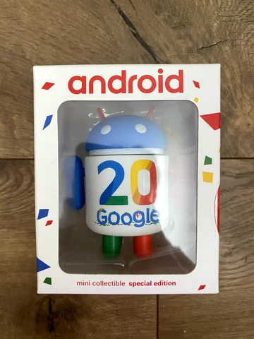 NEW 20 Years of Google Android Mini Collectible Special Edition RARE Andrew Bell Cover