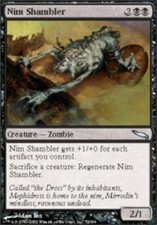 1x Nim Shambler - Foil MTG Mirrodin NM Magic Foil