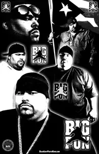 BIG PUN 11x17 "Black Light" Poster - Picture 1 of 1