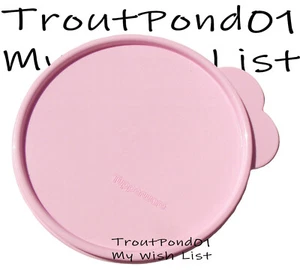 Tupperware Tapa de Sello de Repuesto Solo Talla C Pestaña Mariposa Rosa Pastel 2541 Nuevo - Imagen 1 de 4