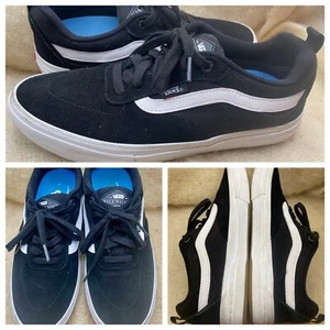 Vans Kyle Walker Pro 2 Skateboard Shoes  Ultra Cush Insoles Black Men U.S Size 8 - Picture 1 of 14