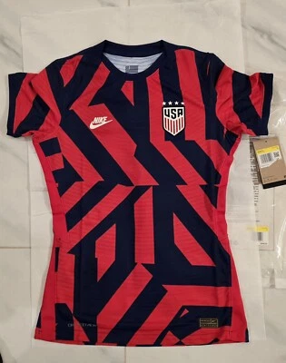 USWNT Nike Women's 2021/22 Away Vapor Match Authentic Jersey - Blue New in Bag - Image 1 of 4